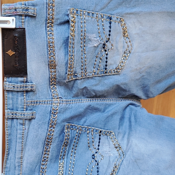 GUC Ace of Diamonds: Men'sid-Blue Jeans, 28x30 - Picture 6 of 8